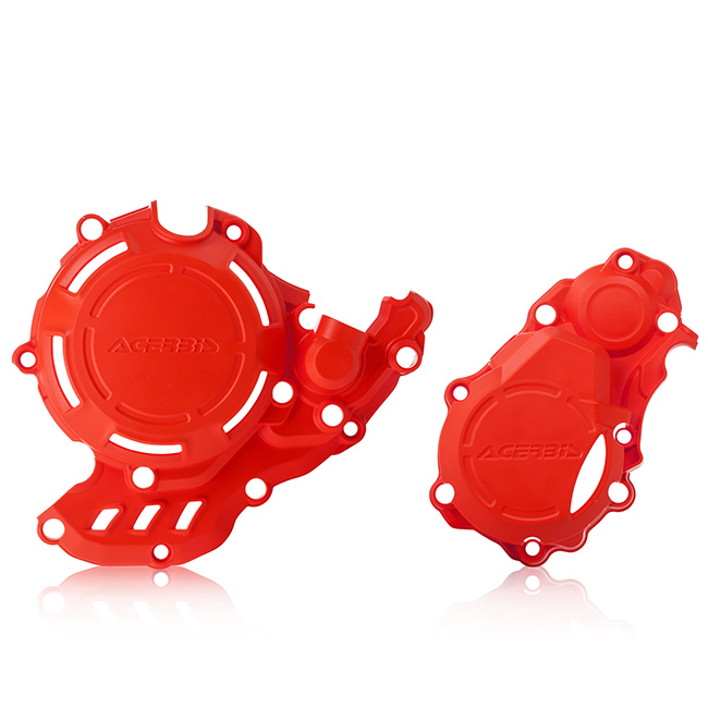 Acerbis X-power Engine Case Cover Kit Red GasGas MC250 21 [A]