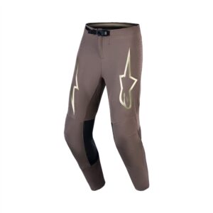 Alpinestars Supertech Air Gold Limited Edition Motocross Pants Earth Brown/Gold - Image 1