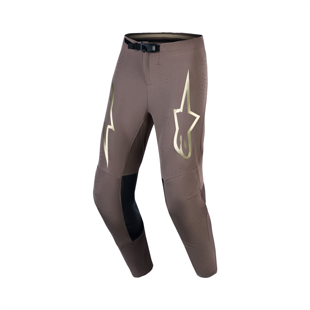 Alpinestars Supertech Air Gold Limited Edition Motocross Pants Earth Brown/Gold