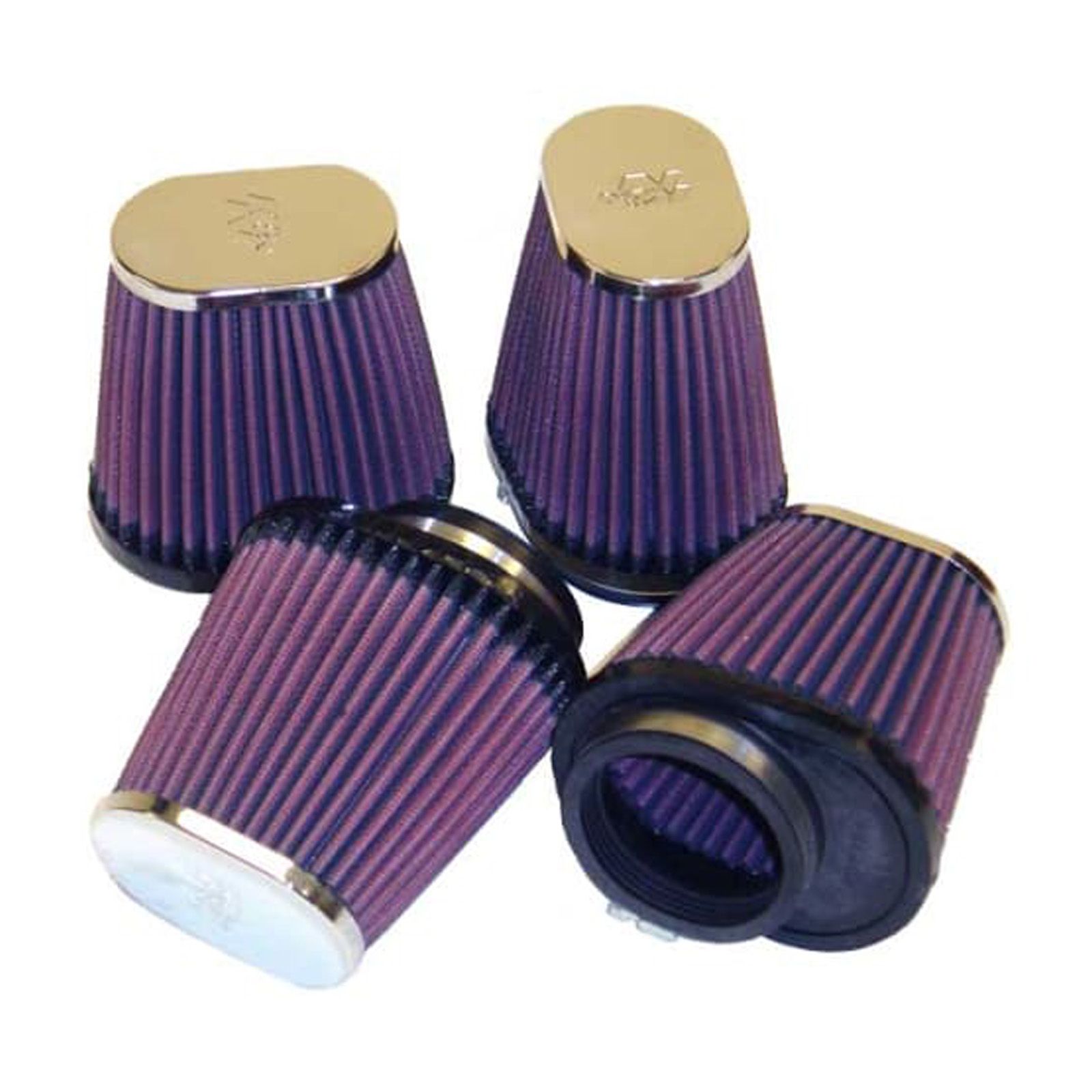 K&N FILTER UNI F54mm x DB102/76mm DT76/51mm x H102mm (4 per - Image 1