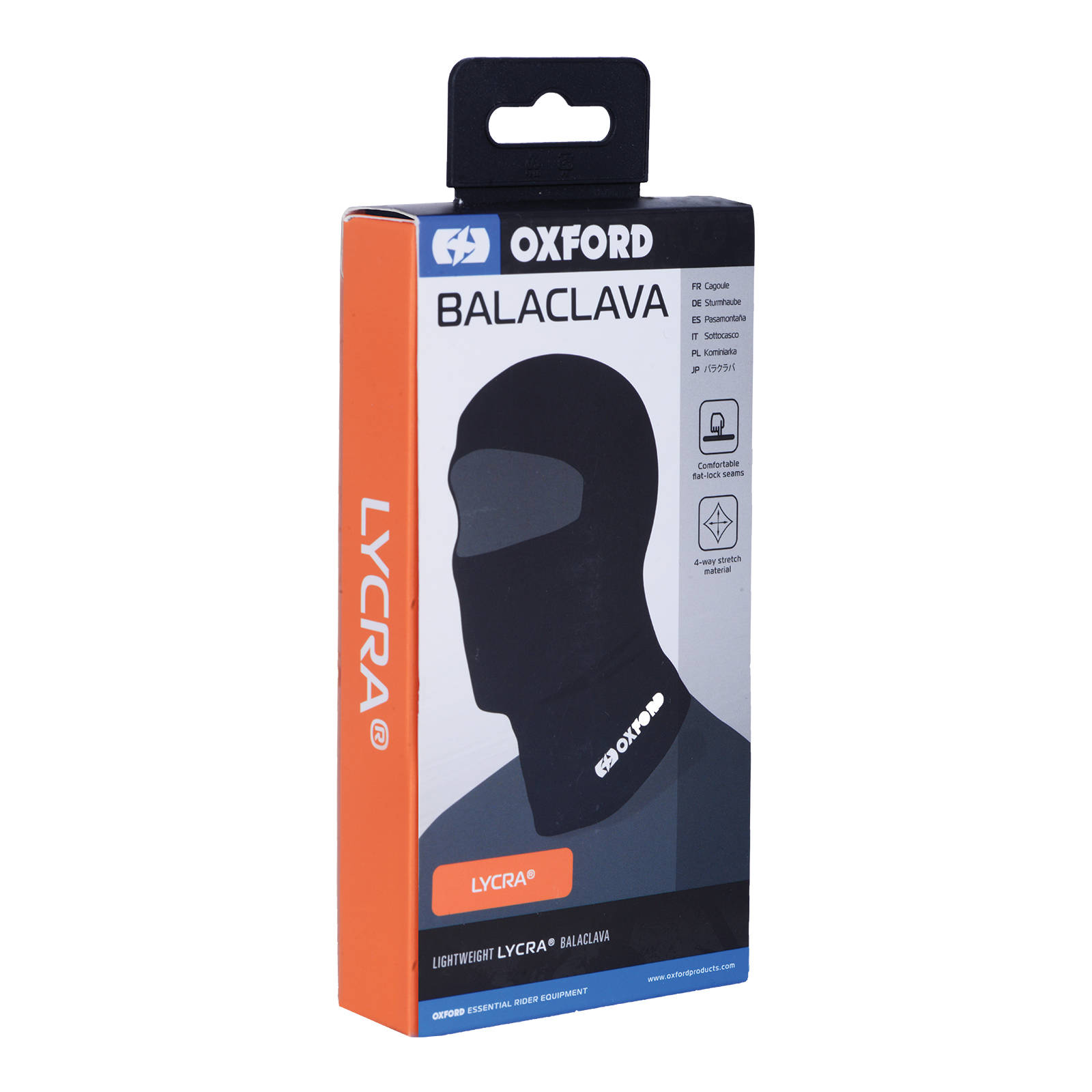 Oxford Lycra Balaclava Black - Image 2