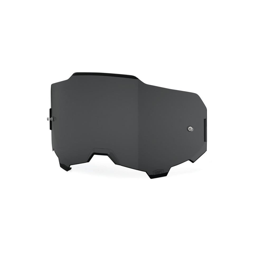 100% Armega Goggle Lens Injected Dark Smoke