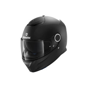 SHark Spartan Blank Road Helmet Matte Black - Image 1