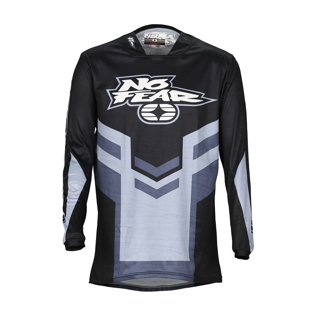 No Fear Elektron Motocross Jersey Youth Blackout