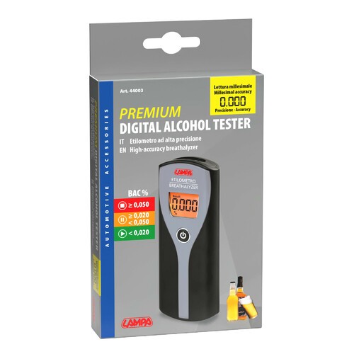 LAMPA PREMIUM DIGITAL DISPLAY ALCOHOL BREATH TESTER