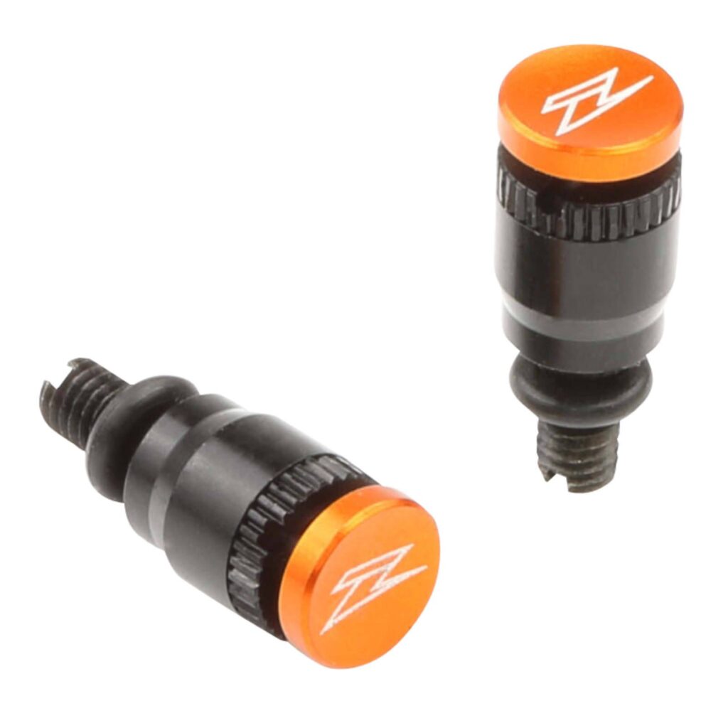 ZETA FORK TOP BLEEDER S-TYPE WP ORANGE 2PCS