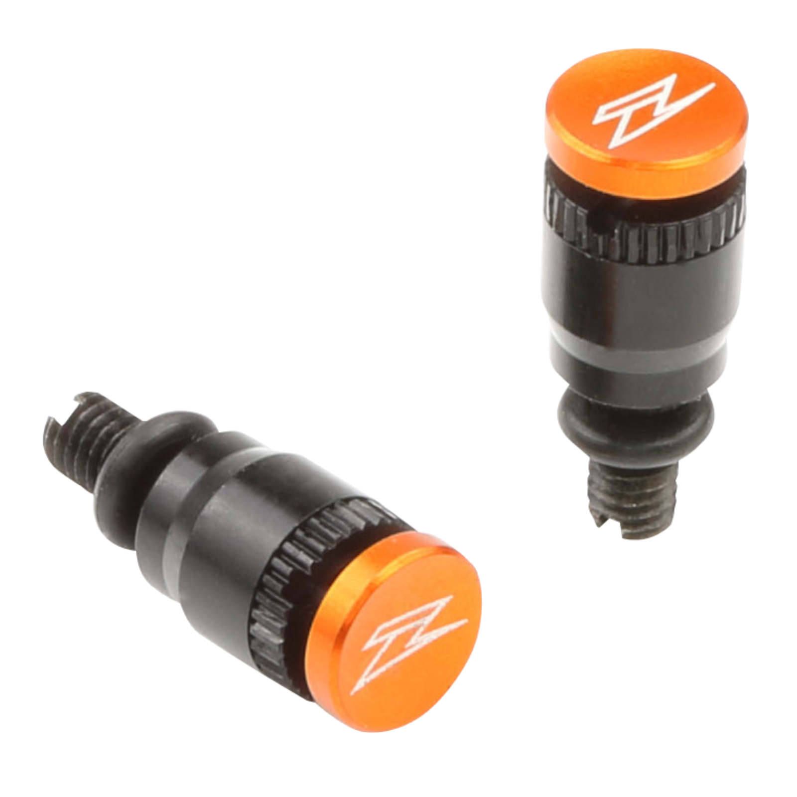 ZETA FORK TOP BLEEDER S-TYPE WP ORANGE 2PCS - Image 1