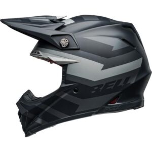 Bell Moro-9s Flex Banshee Motocross Helmet Black / Silver - Image 1