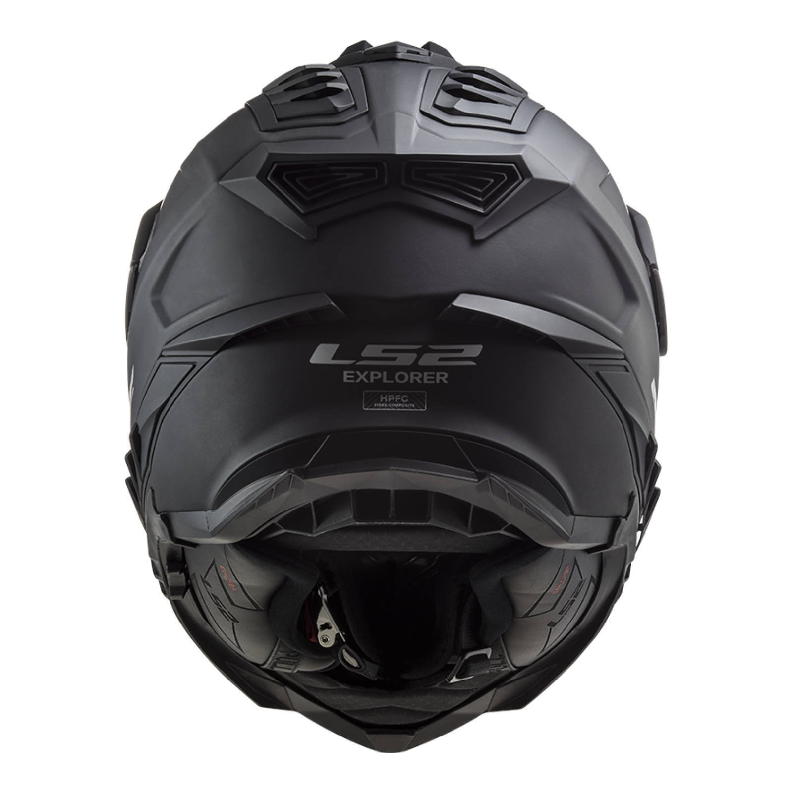 LS2 MX701 Explorer Adventure Helmet Matte Black - Image 2