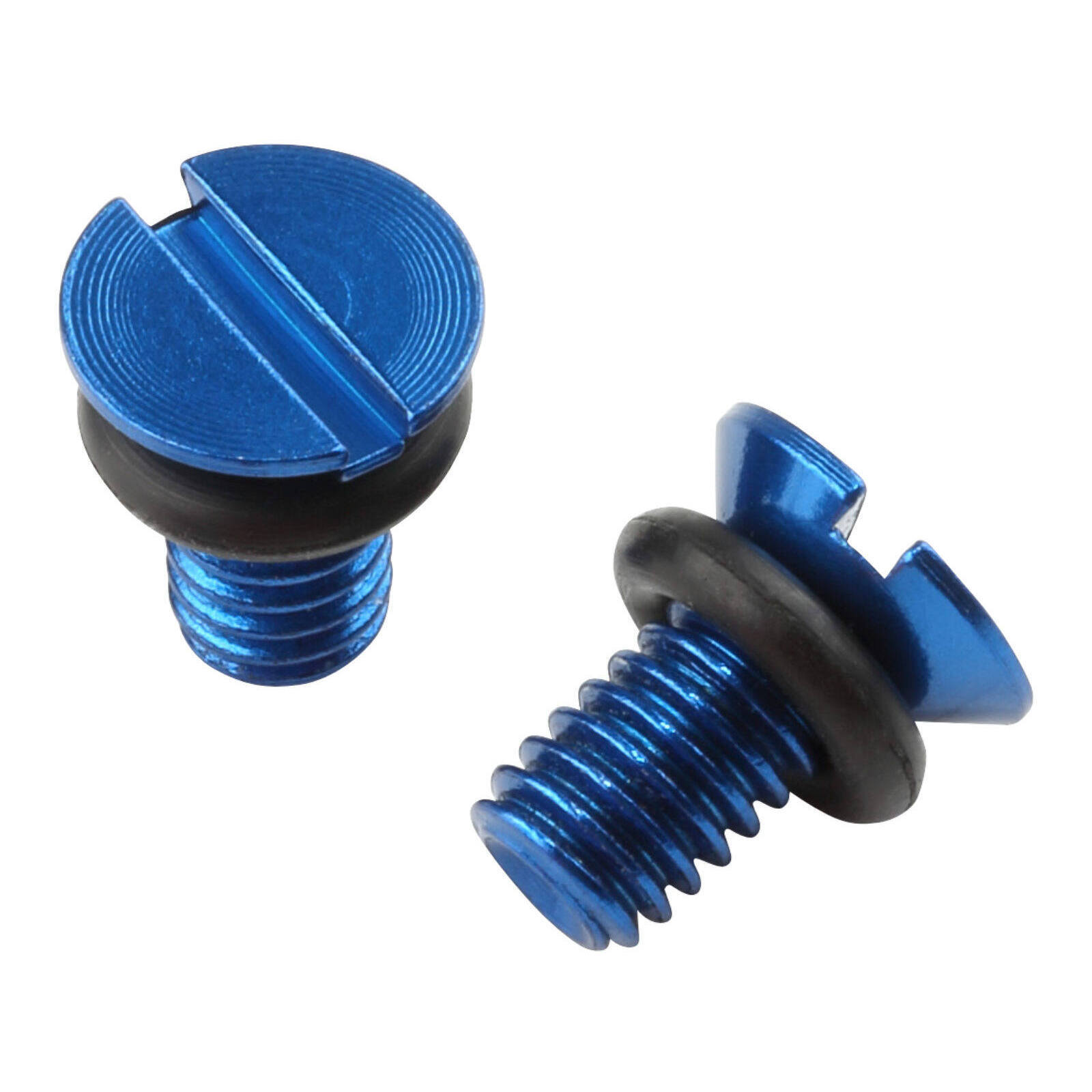 Zeta Front Fork Air Valve Cap Screw WP - H-Blue 2pcs - Image 5