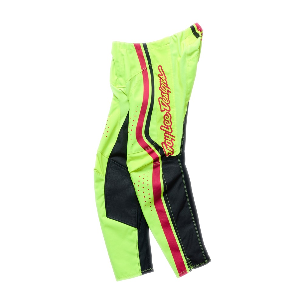 Troy Lee Designs GP Pro Roller Motocross Pants Youth Flo Yellow/Fuchsia