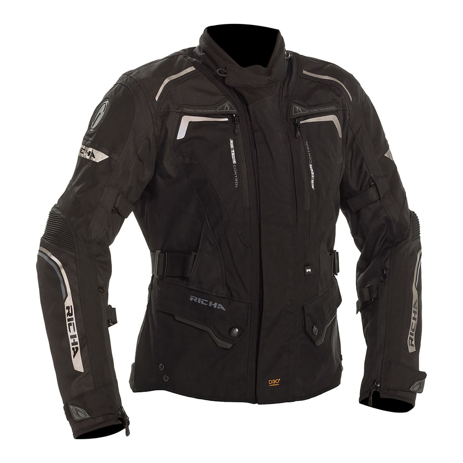 RICHA Infinity 2 Road Jacket Ladies Black - Image 1