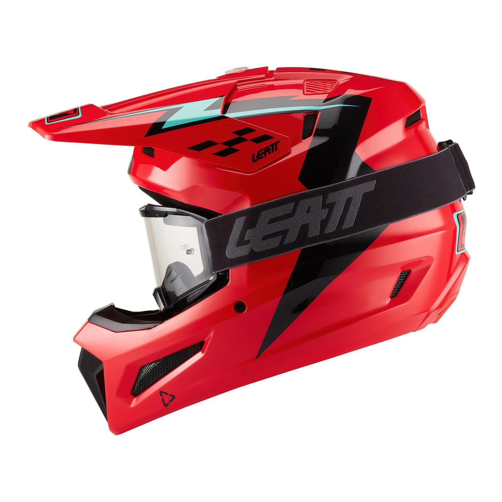 Leatt 3.5 Junior Helmet Kit - Red (L/53-54cm) - Image 2