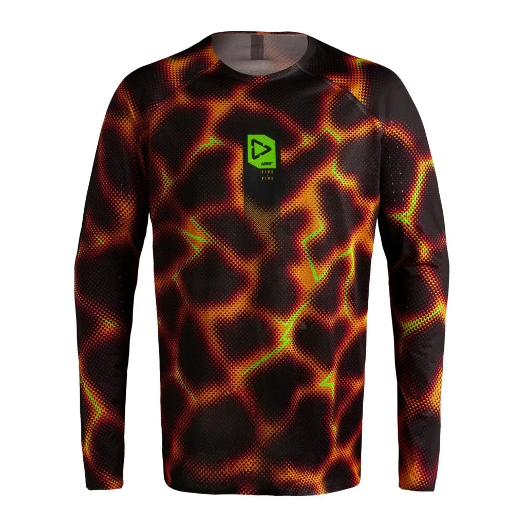 Leatt 5.5 UltraWeld Jersey - Fire Orange (XL)