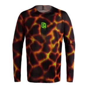 Leatt 5.5 UltraWeld Jersey - Fire Orange (XL) - Image 1