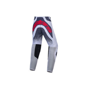 Alpinestars Youth Supertech Swan Motocross Pants Light Lilac/Dark Gray/Red Fluoro - Image 2
