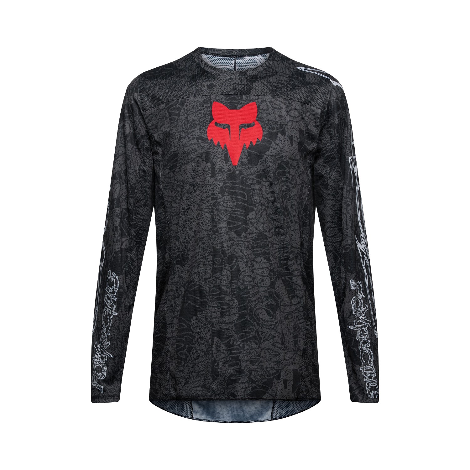 Fox 180 Abyss Motocross Jersey Black - Image 1