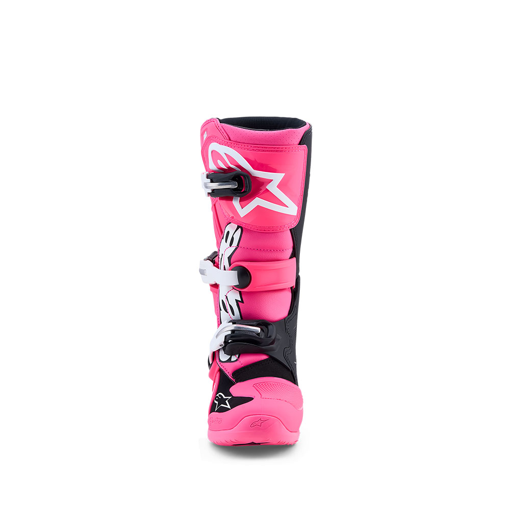 Tech-7S MX Boots Pink Fluoro/Black/White 5 - Image 2