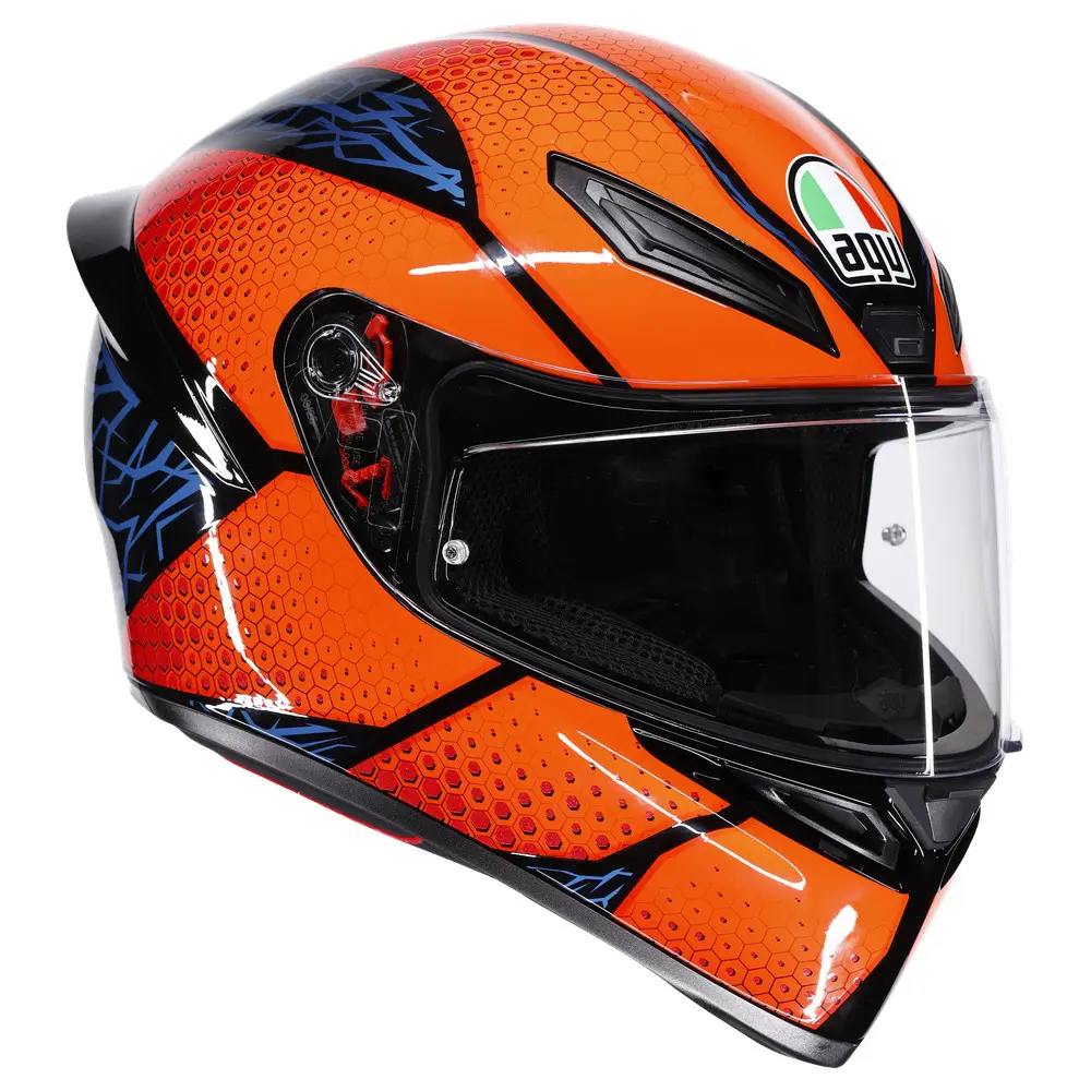 AGV K1 S [SPEEDARMOR BLACK/ORANGE/BLUE] 62 XL