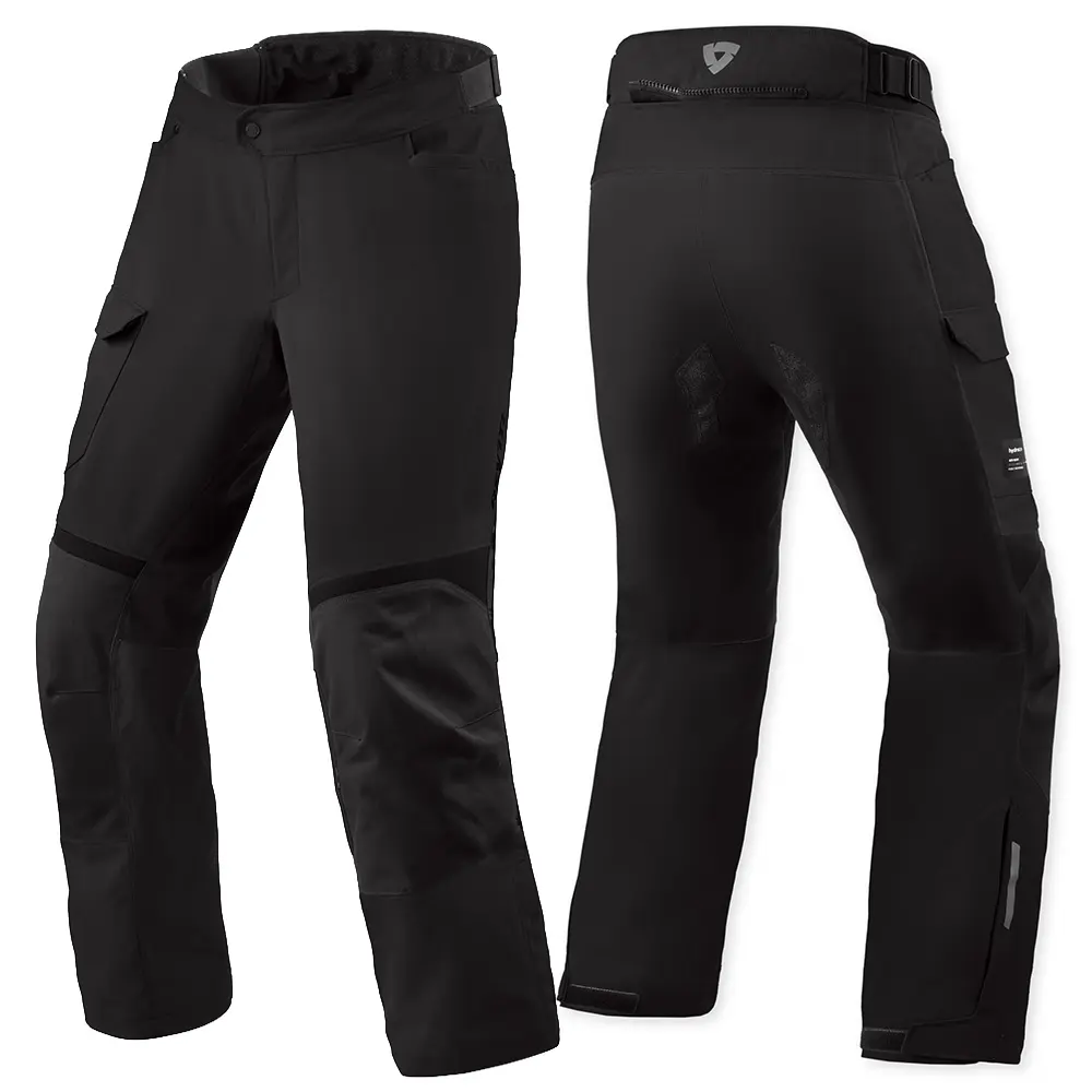 REV'IT! Convergent H2O Adventure Pants Short Leg Black