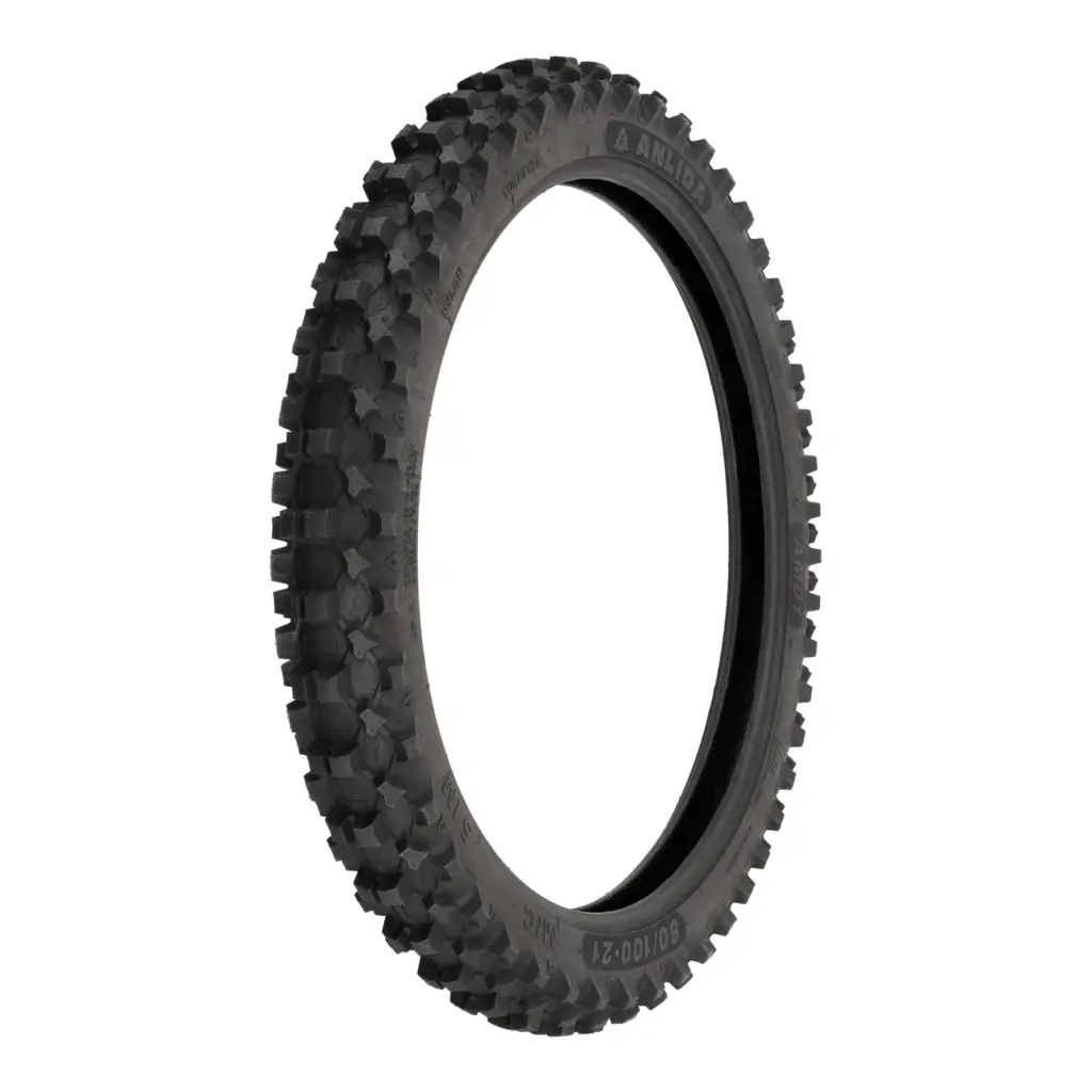 Anlida AM01 80/100-21 Front & 100/100-18 Rear Tyre Set (NHS)
