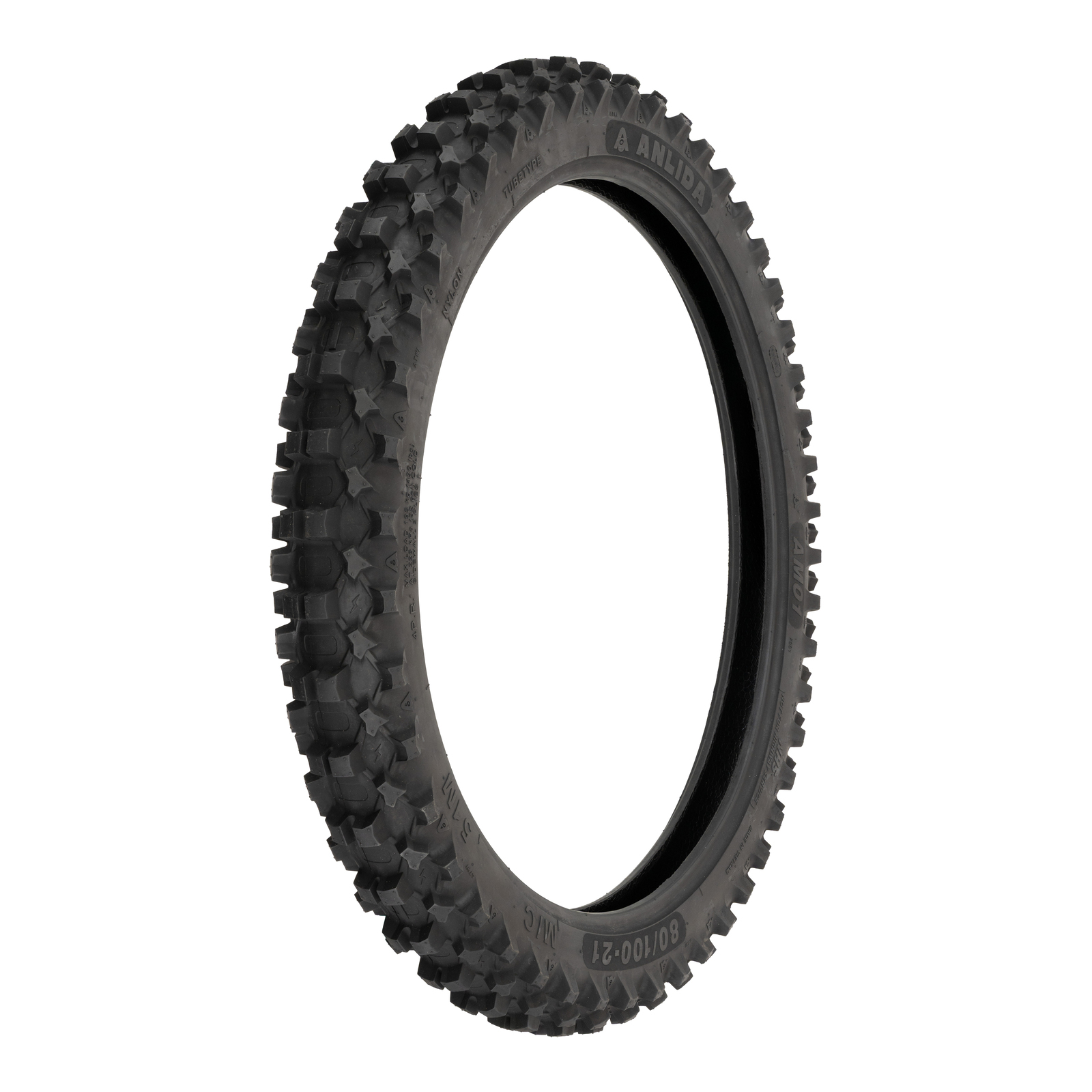 Anlida AM01 80/100-21 Front & 100/100-18 Rear Tyre Set (NHS) - Image 2