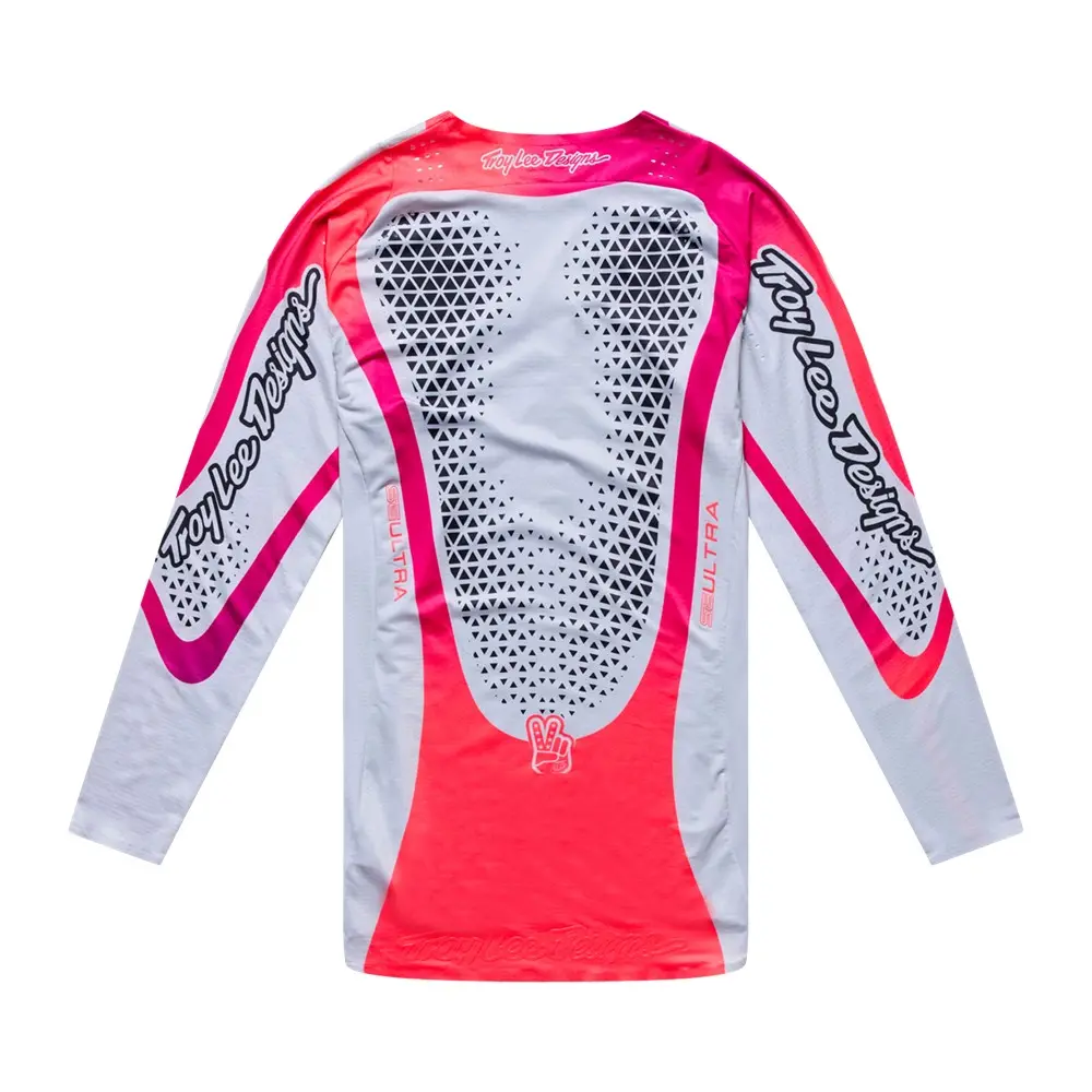 Troy Lee Designs SE Ultra Aura Motocross Jersey Titanium