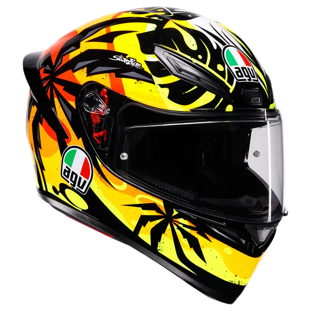 AGV K1 S [TROPICRUSH BLACK/ORANGE] 58 M