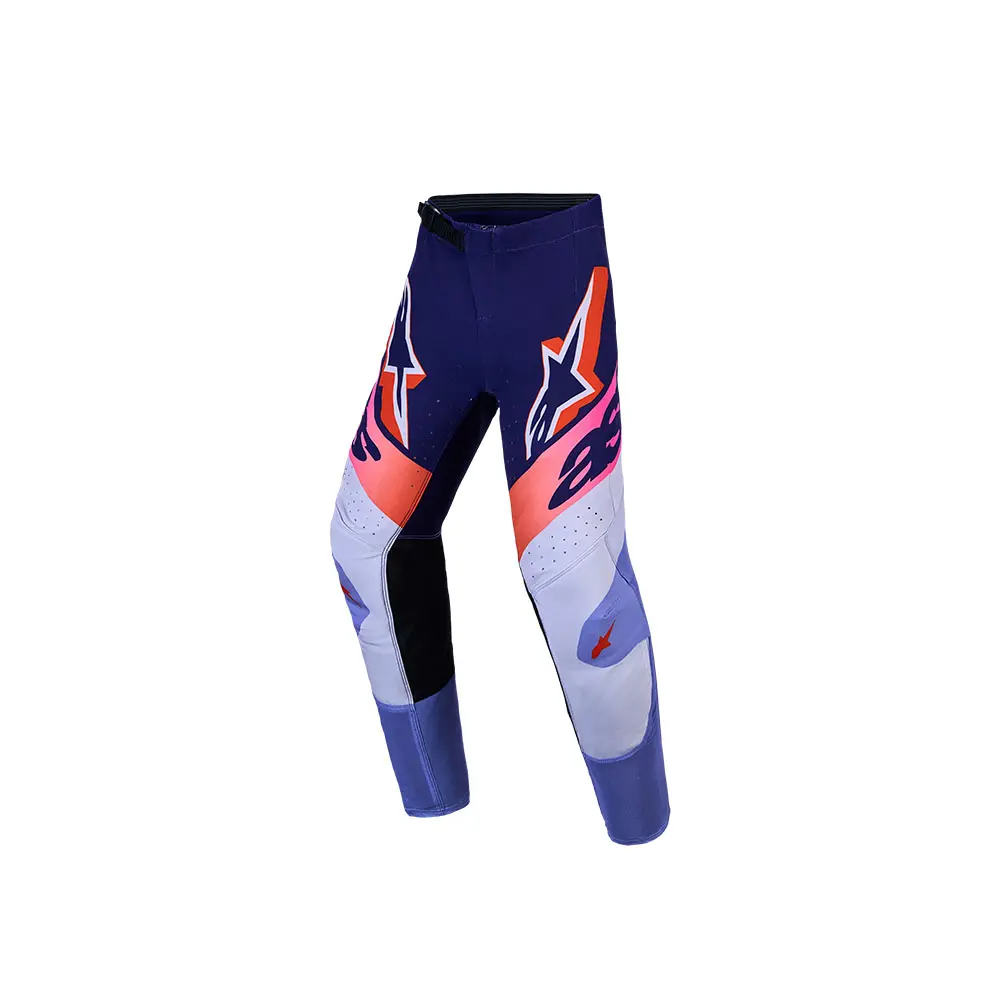 Alpinestars Youth Supertech Dyna Motocross Pants Light Violet/Deep Purple/Pink Fluoro