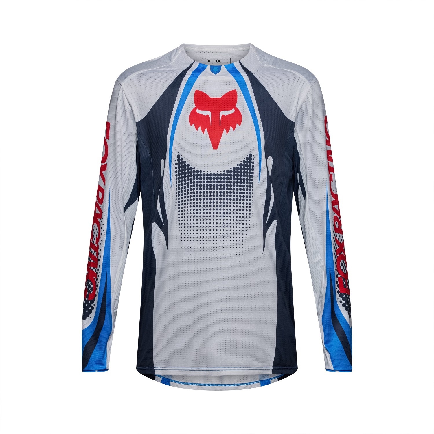Fox 360 Temper Motocross Jersey White - Image 1