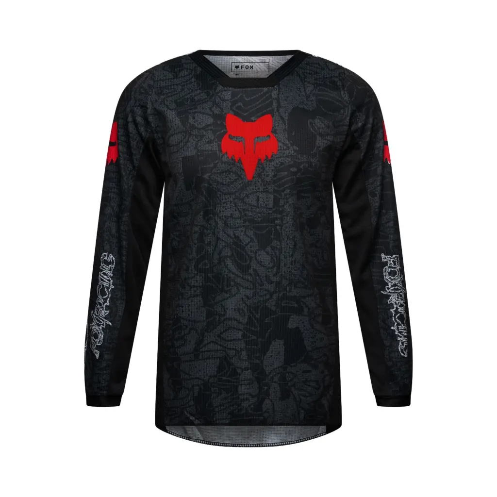 Fox 180 Abyss Motocross Jersey Youth Black