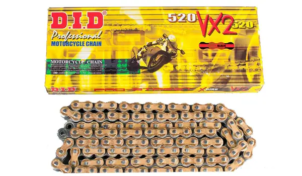 Chain DID 520ERV7 x 120ZB XRing Race Gold