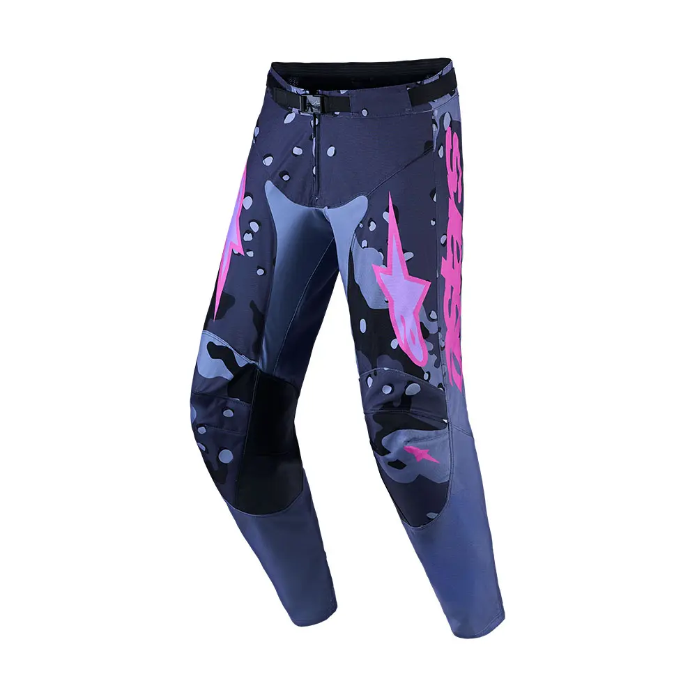 Racer Lone Pants Gray Camo/Purple 32