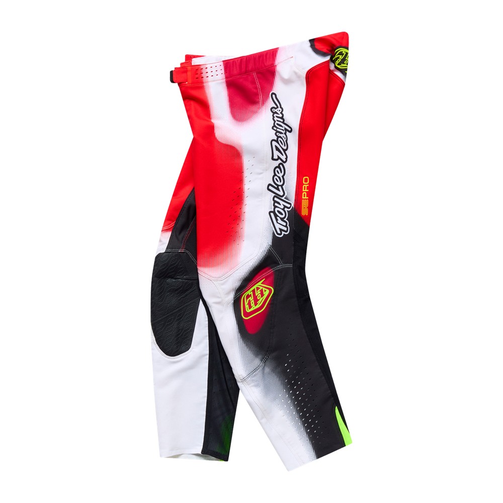 Troy Lee Designs SE Pro Illusion Motocross Pants Red/Black - Image 2