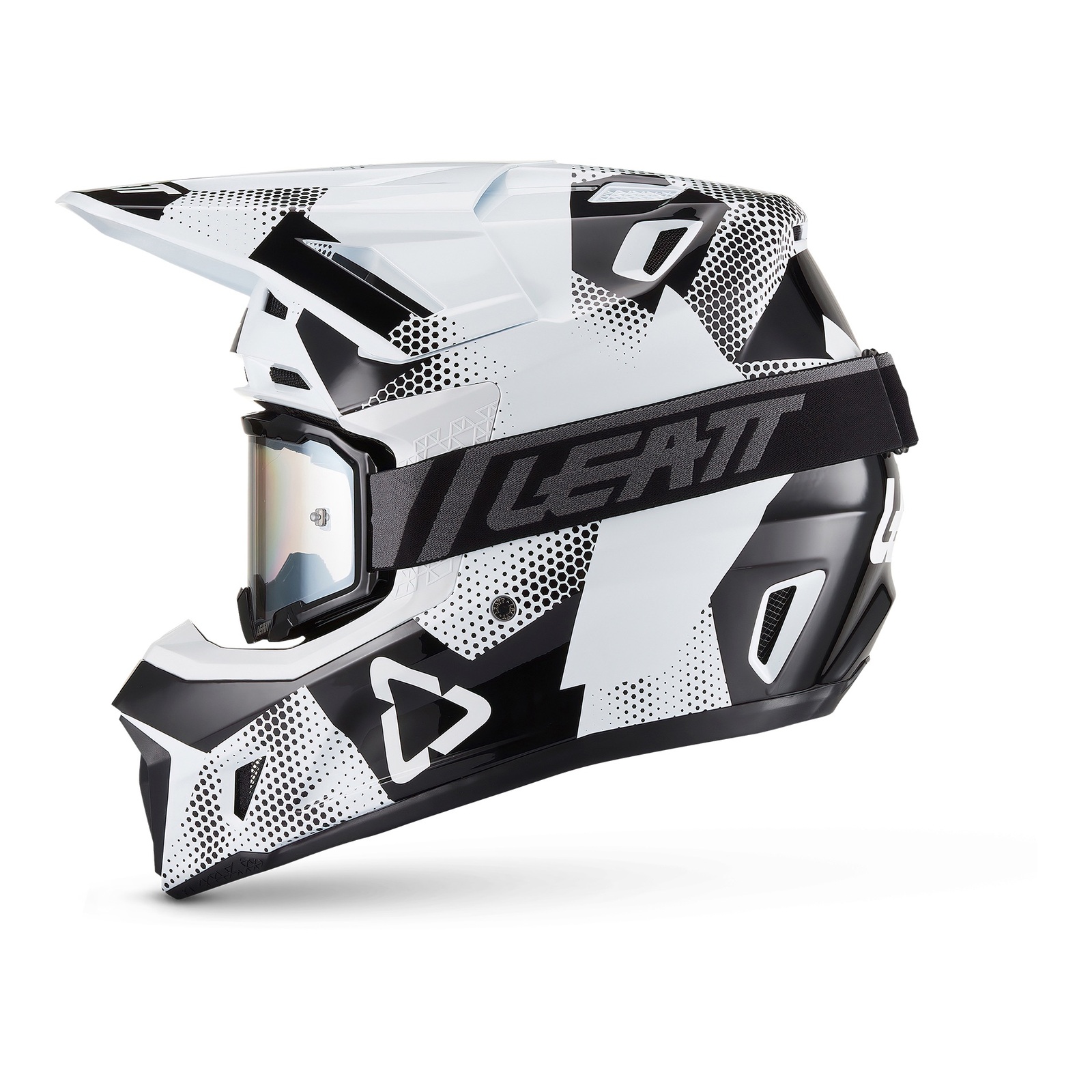 Leatt 7.5 Helmet Kit - Camo Black / White (M/57-58cm) - Image 2