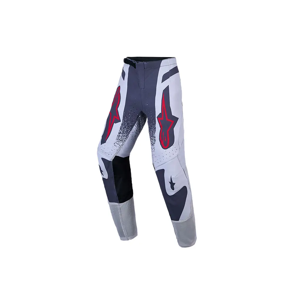Alpinestars Youth Supertech Swan Motocross Pants Light Lilac/Dark Gray/Red Fluoro