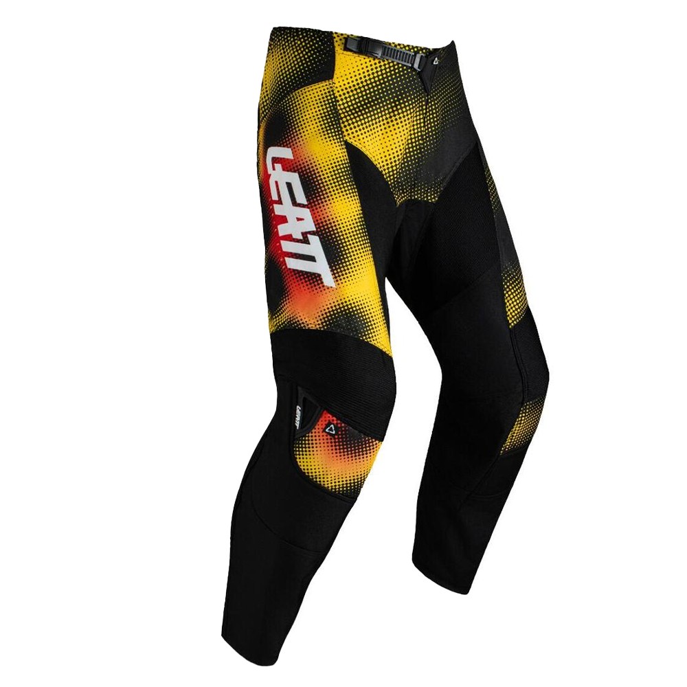 Leatt 3.5 Tiger Motocross Pants Youth Yellow - Image 1