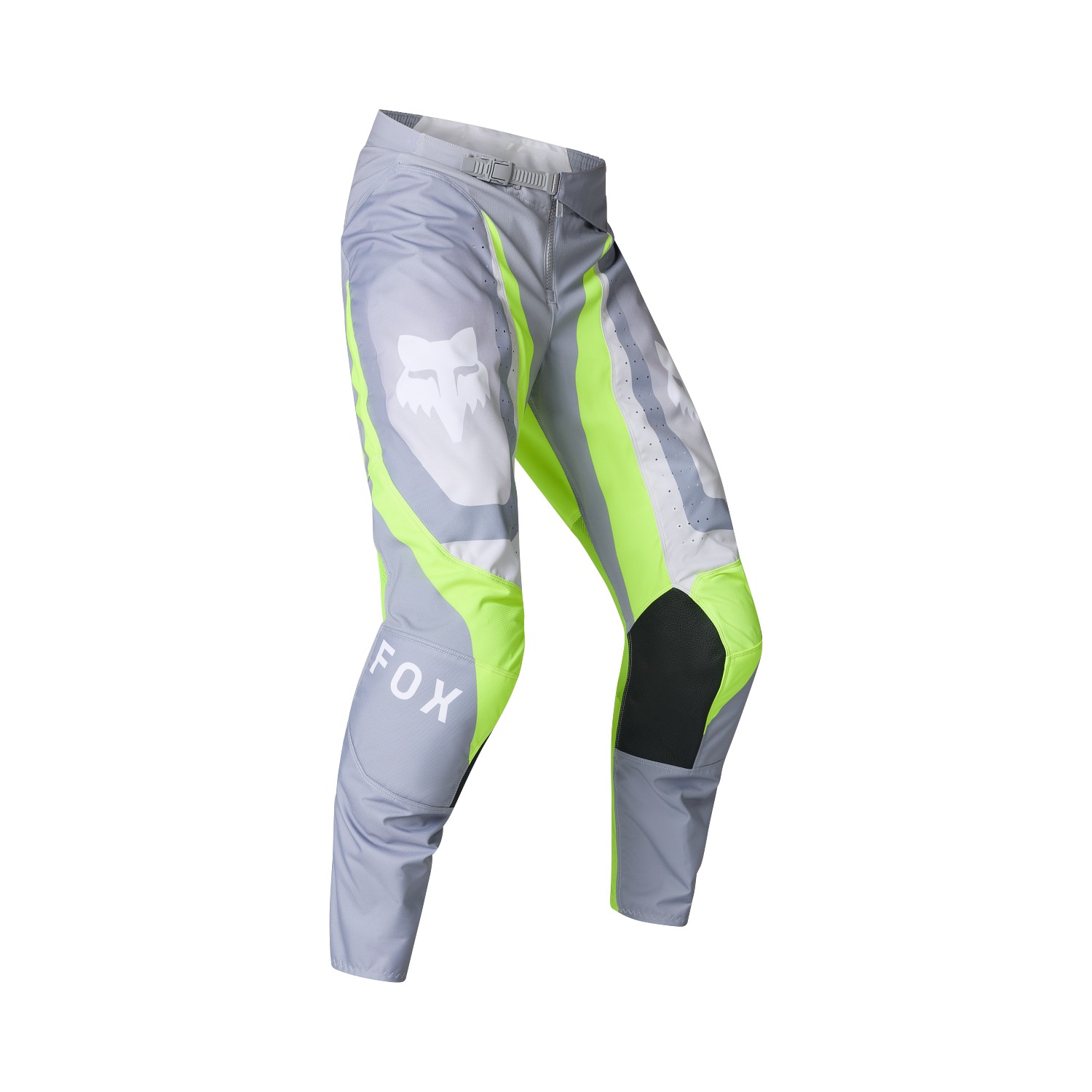 Fox 180 Frame Motocross Pants Grey/Yellow - Image 1