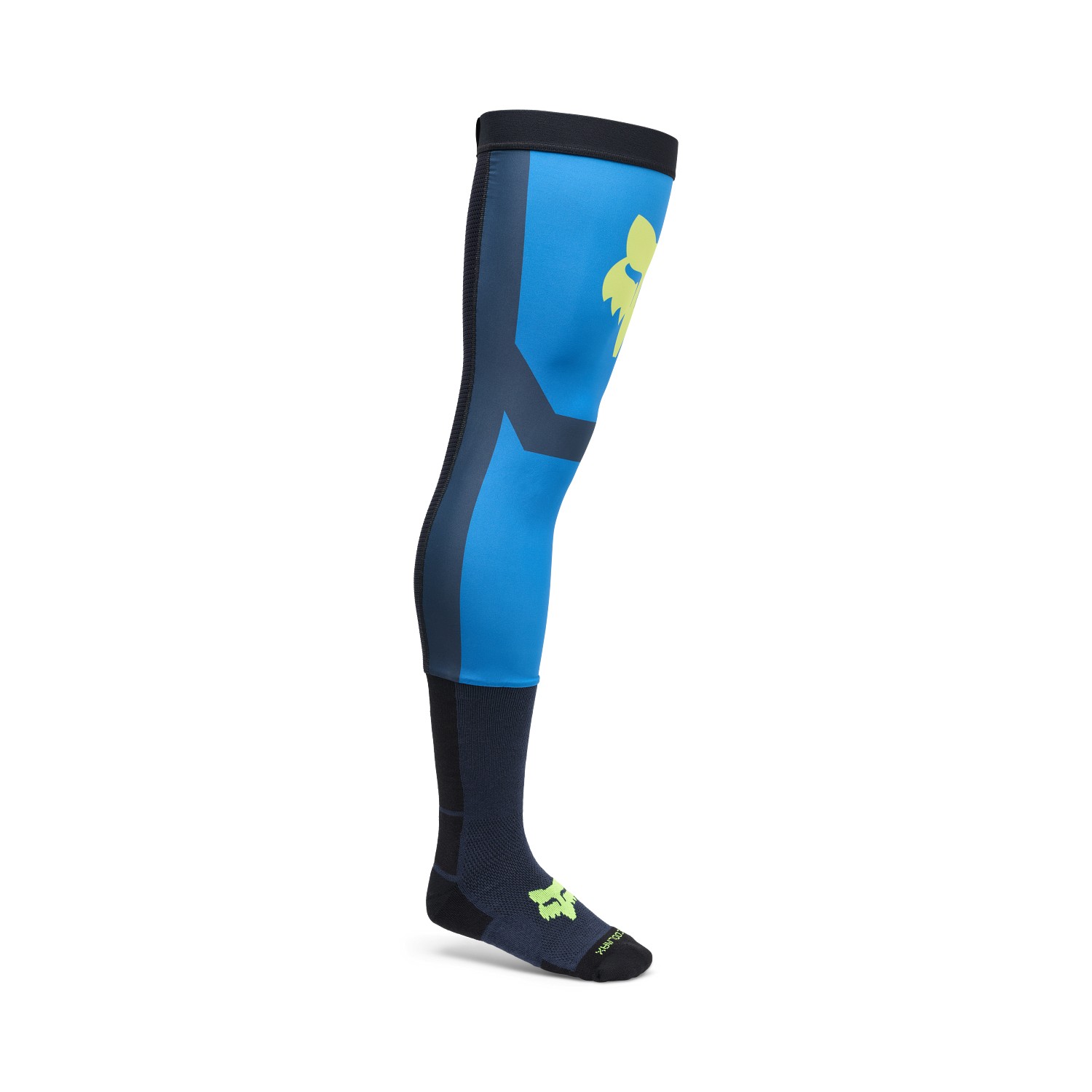 Fox Flexair Knee Brace Sock Blue - Image 1