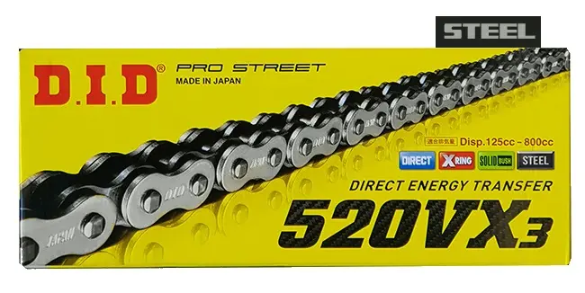 Chain Did VX3 X Ring 520 Solid Bush 120