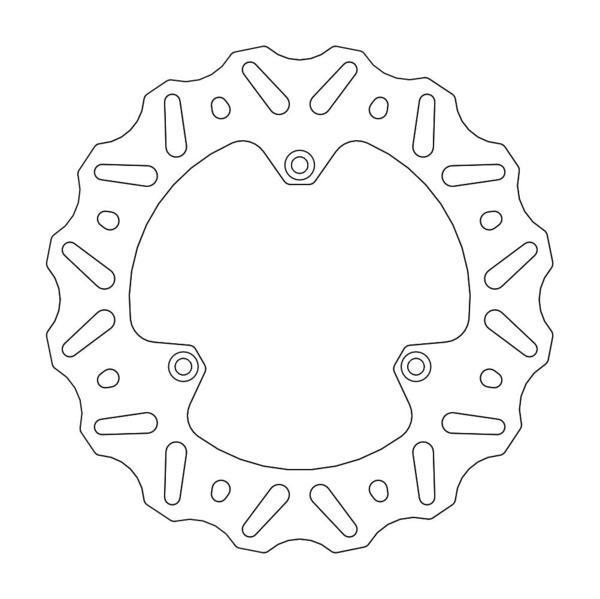 BRAKE DISC MOTO MASTER NITRO FRONT HUSQVARNA TC65 17-21 KTM 65SX 00-21 - Image 1
