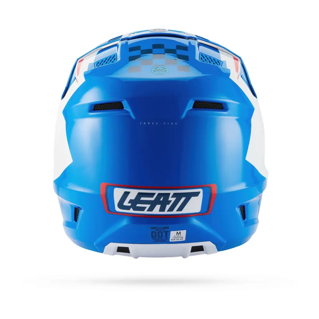 Leatt 3.5 Motocross Helmet Kit Blue