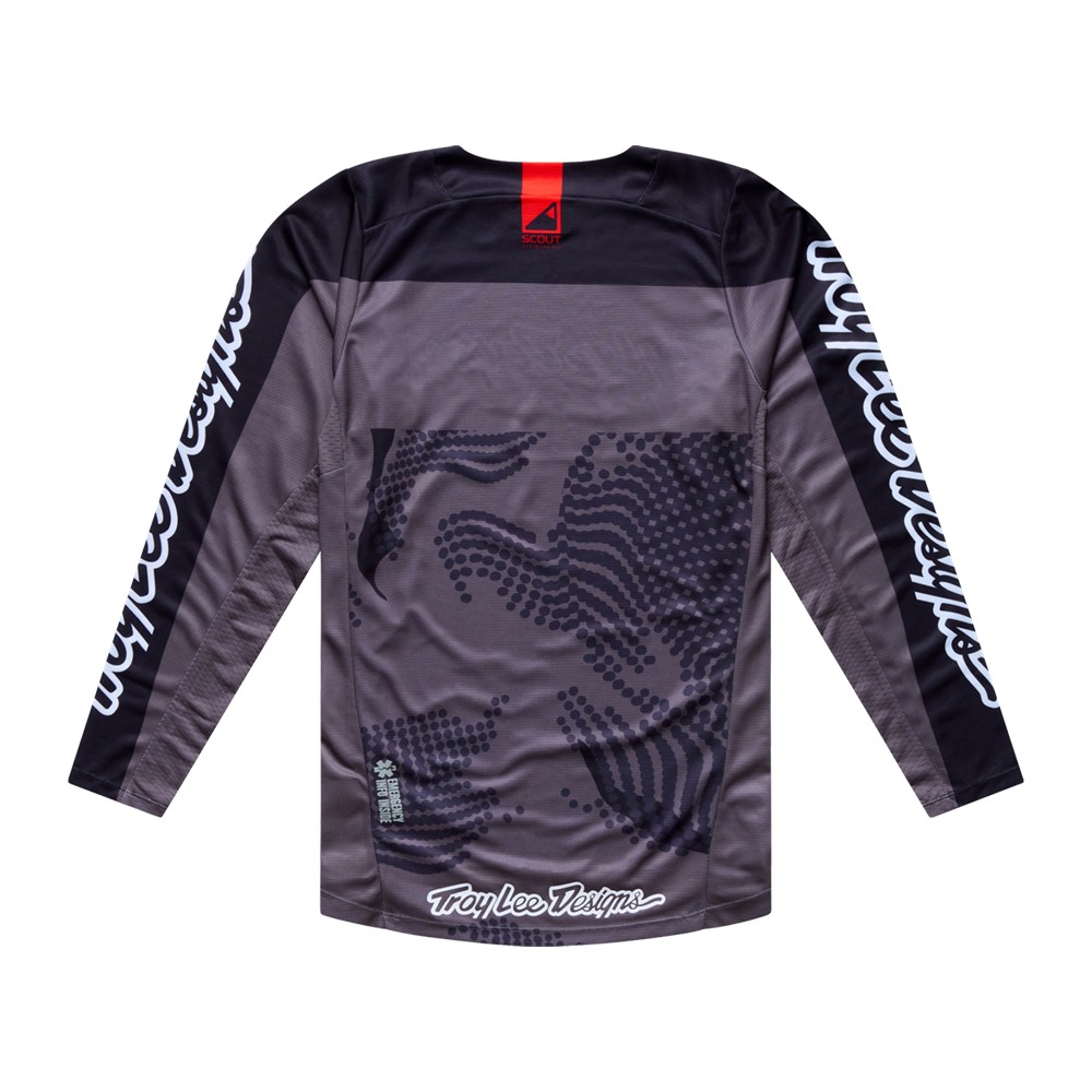Troy Lee Designs Scout GP Pro High Desert Motocross Jersey Black - Image 2