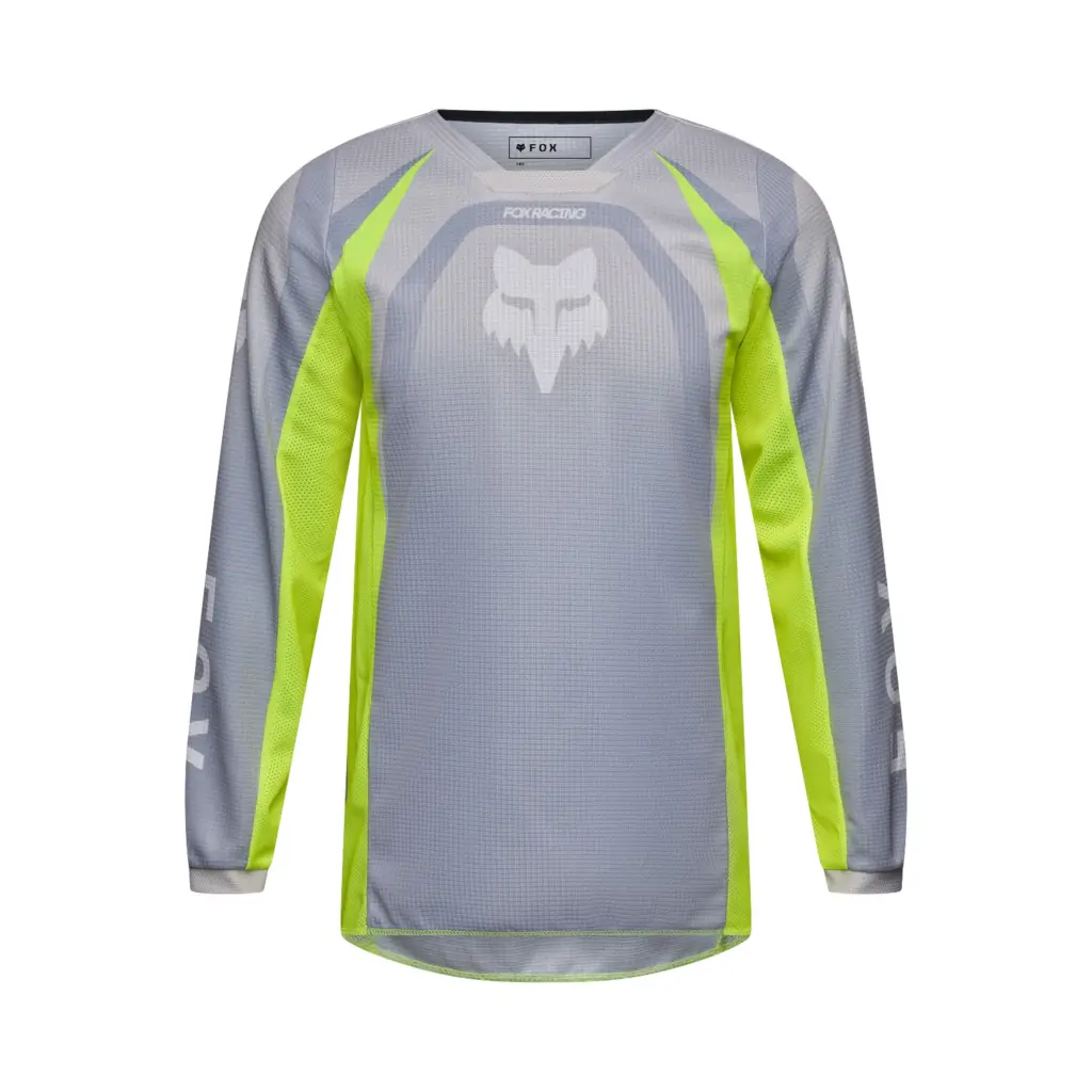 Fox 180 Frame Motocross Jersey Youth Grey/Yellow