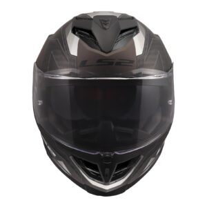 LS2 FF818 Storm III Sporty Road Helmet Black/Grey - Image 8