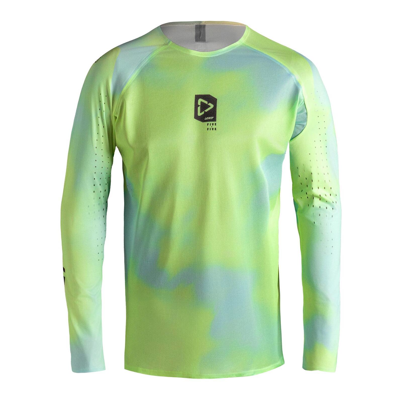 Leatt 5.5 UltraWeld Jersey - Acid Yellow (XL) - Image 1