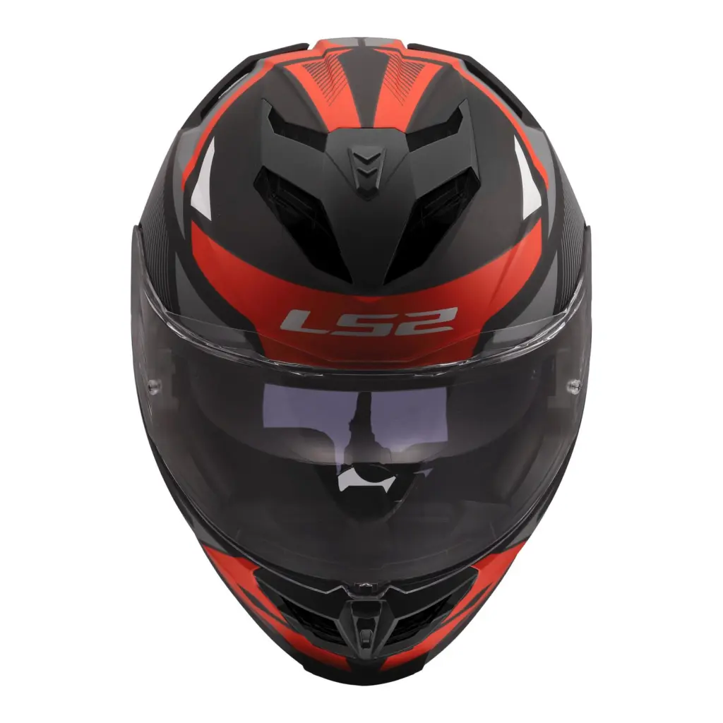 LS2 FF818 Storm III Komai Road Helmet Black/Red