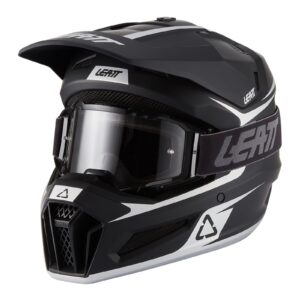 Leatt 3.5 Junior Motocross Helmet Kit Black - Image 1