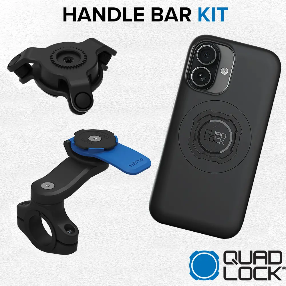 Quad Lock iPhone 17 Handlebar Mount Kit