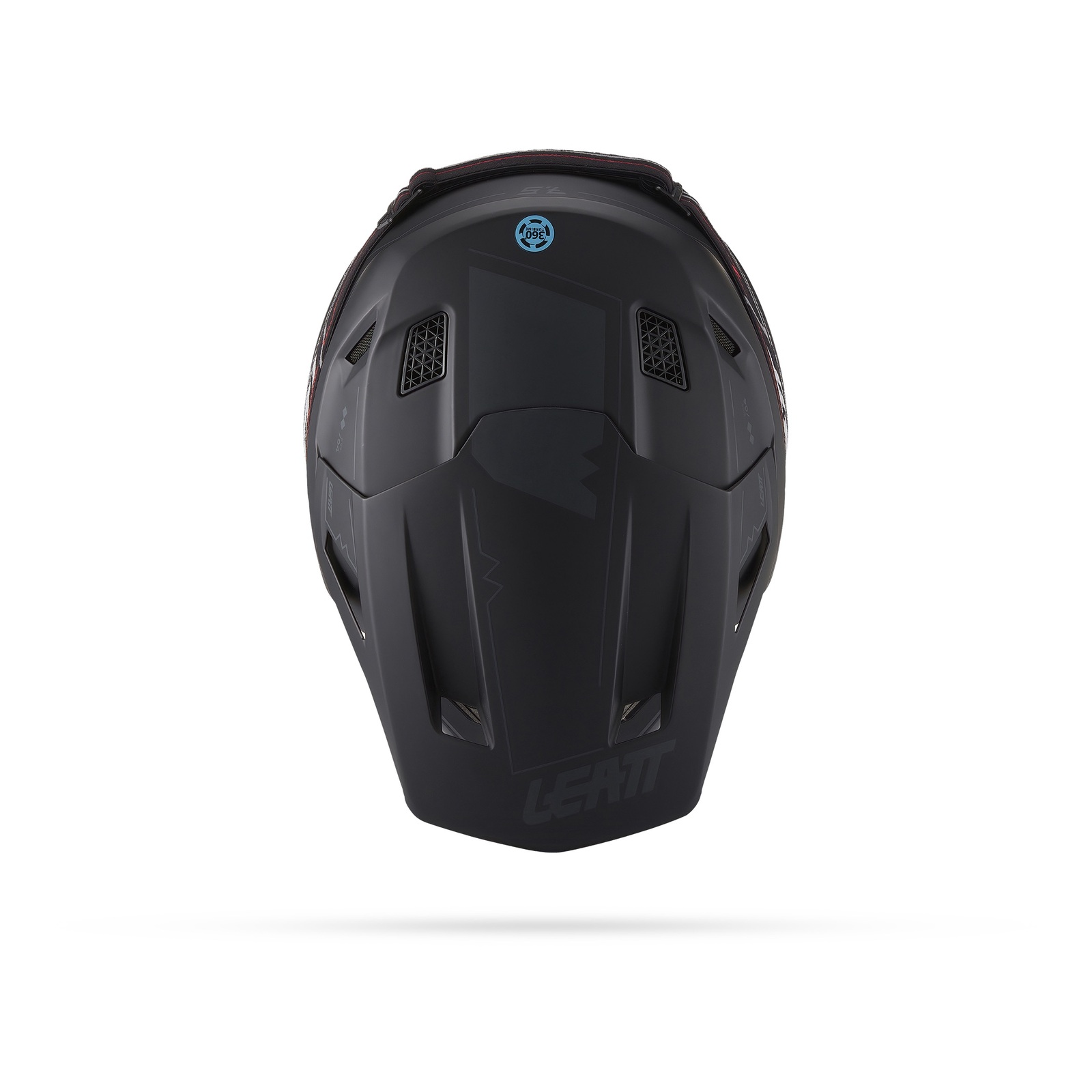Leatt 7.5 Motocross Helmet Kit Stealth Black - Image 5